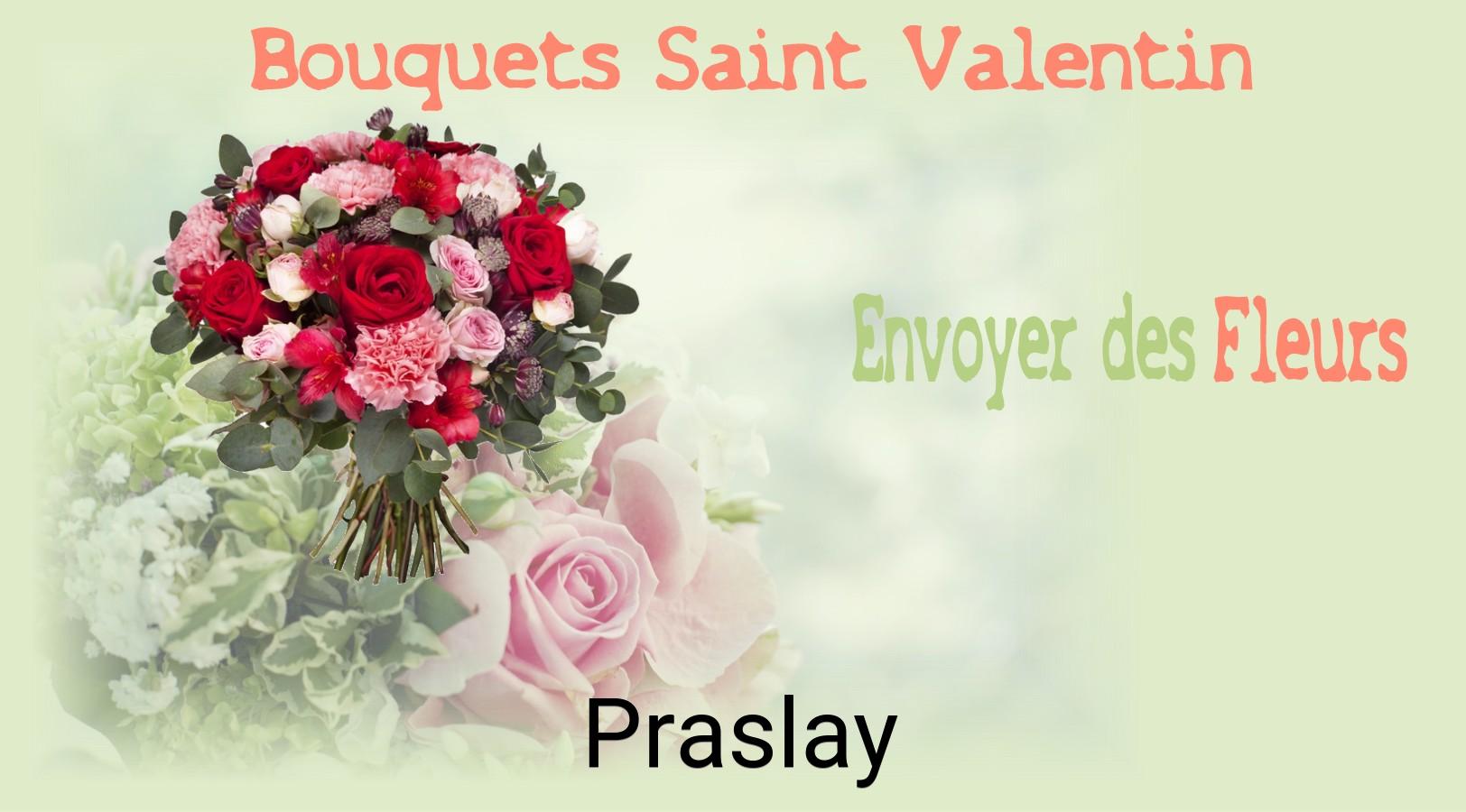 Roses de Saint-Valentin livrées à Praslay